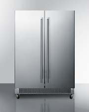 Summit 24" Wide Built-In Outdoor Wine/Beverage Center Refrigerator Accessories Summit Appliance   