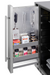 Summit Shallow Depth 24" Wide Outdoor Built-In All-Refrigerator With Slide-Out Storage Compartment Refrigerator Accessories Summit Appliance   