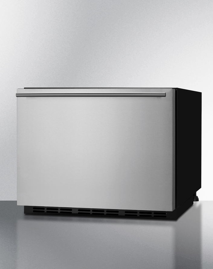 Summit 21.5" Wide Built-In Drawer Refrigerator Refrigerator Accessories Summit Appliance   