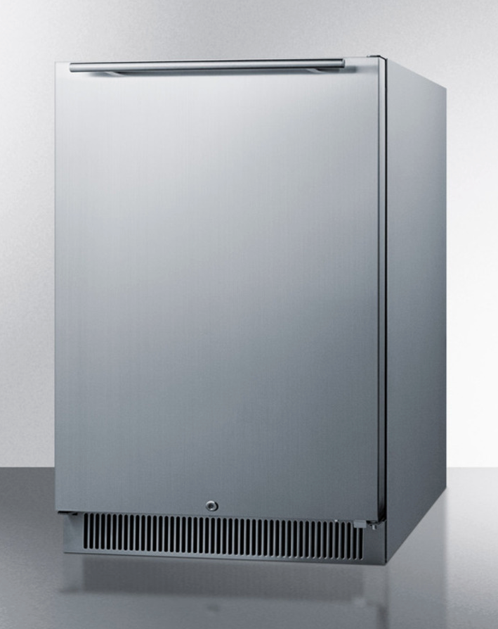 Summit 24" Wide Built-In Outdoor All-Refrigerator Refrigerator Accessories Summit Appliance   