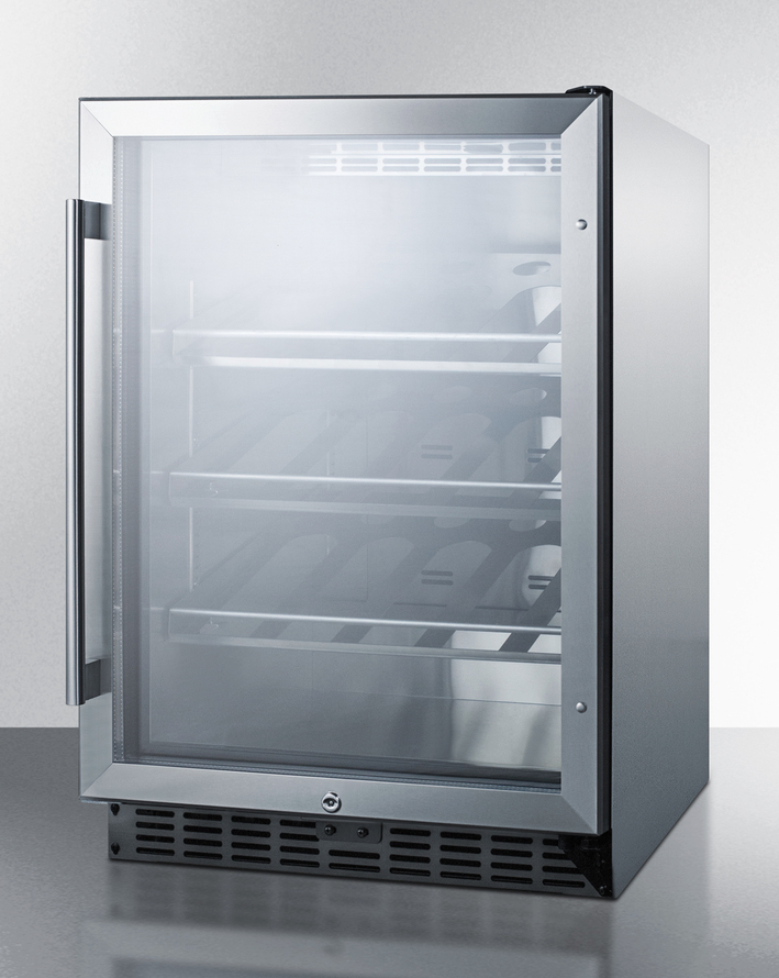 Summit 24" Wide Single Zone Outdoor Commercial Wine Cellar Refrigerator Accessories Summit Appliance   