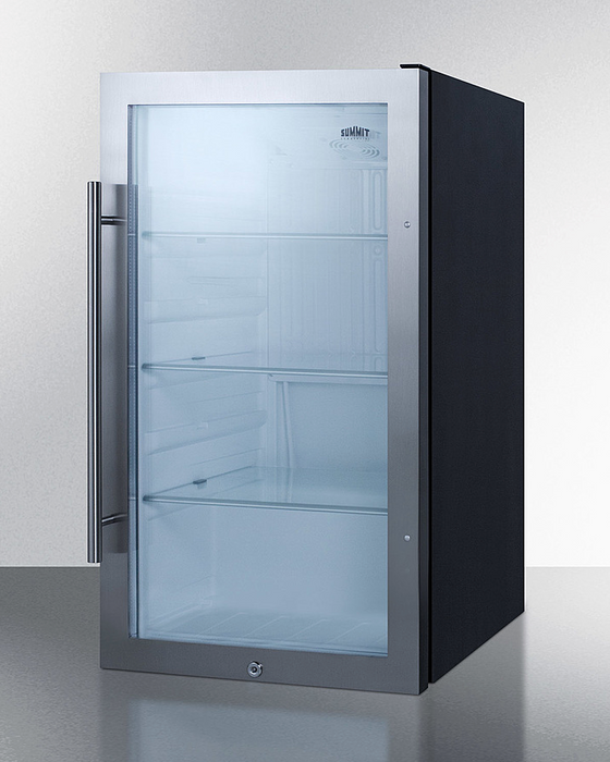Summit Shallow Depth Indoor/Outdoor Beverage Cooler, ADA Compliant Refrigerator Accessories Summit Appliance   