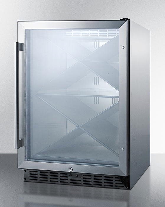 Summit 24" Wide Single Zone Outdoor Commercial Wine Cellar Refrigerator Accessories Summit Appliance   