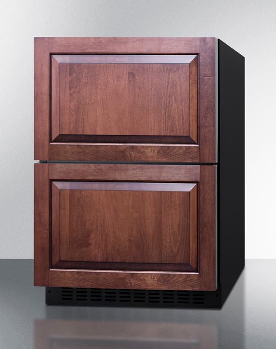 Summit 24" Wide 2-Drawer Refrigerator-Freezer, ADA Compliant Refrigerator Accessories Summit Appliance   