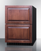 Summit 24" Wide 2-Drawer Refrigerator-Freezer, ADA Compliant Refrigerator Accessories Summit Appliance   