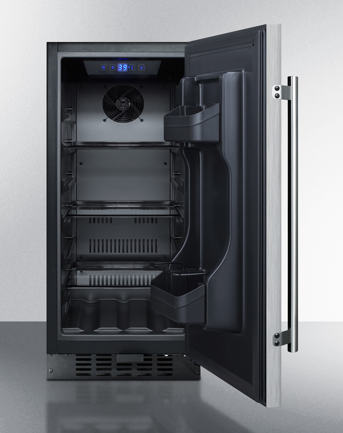 Summit 15" Wide Outdoor All-Refrigerator Refrigerator Accessories Summit Appliance   