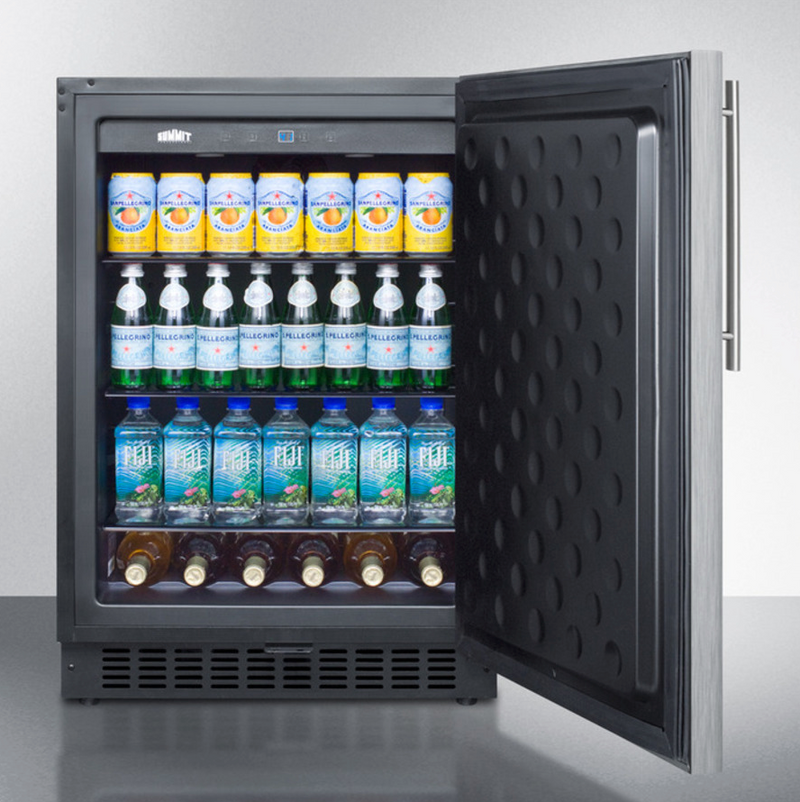 Summit 24" Wide Outdoor All-Refrigerator Refrigerator Accessories Summit Appliance   