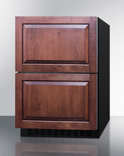 Summit 24" Wide 2-Drawer Refrigerator-Freezer (Panels Not Included) Refrigerator Accessories Summit Appliance   