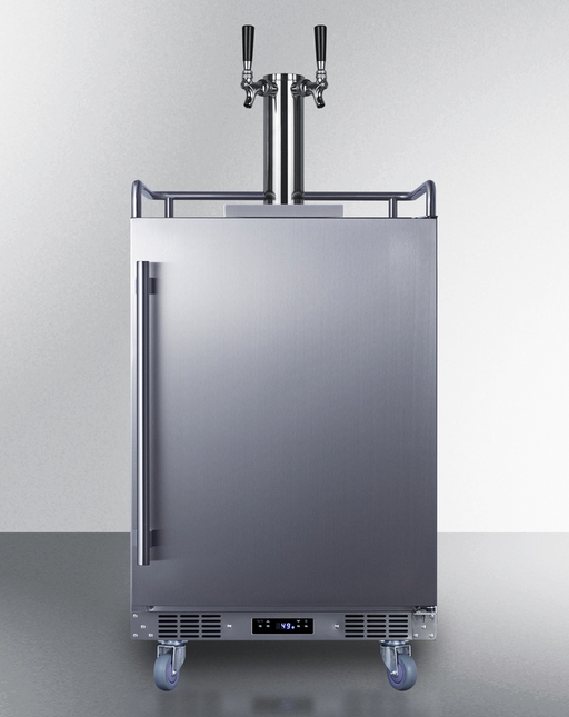 Summit 24" Wide Built-In Wine Kegerator Refrigerator Accessories Summit Appliance   
