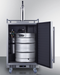 Summit 24" Wide Built-In Outdoor Commercial Beer Kegerator Refrigerator Accessories Summit Appliance   