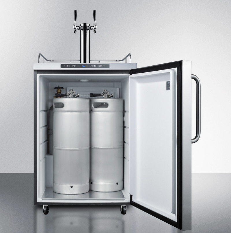 Summit 24" Wide Outdoor Kegerator Refrigerator Accessories Summit Appliance   