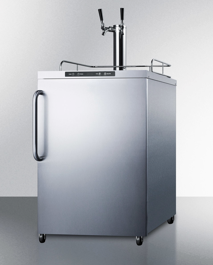 Summit 24" Wide Outdoor Kegerator Refrigerator Accessories Summit Appliance   