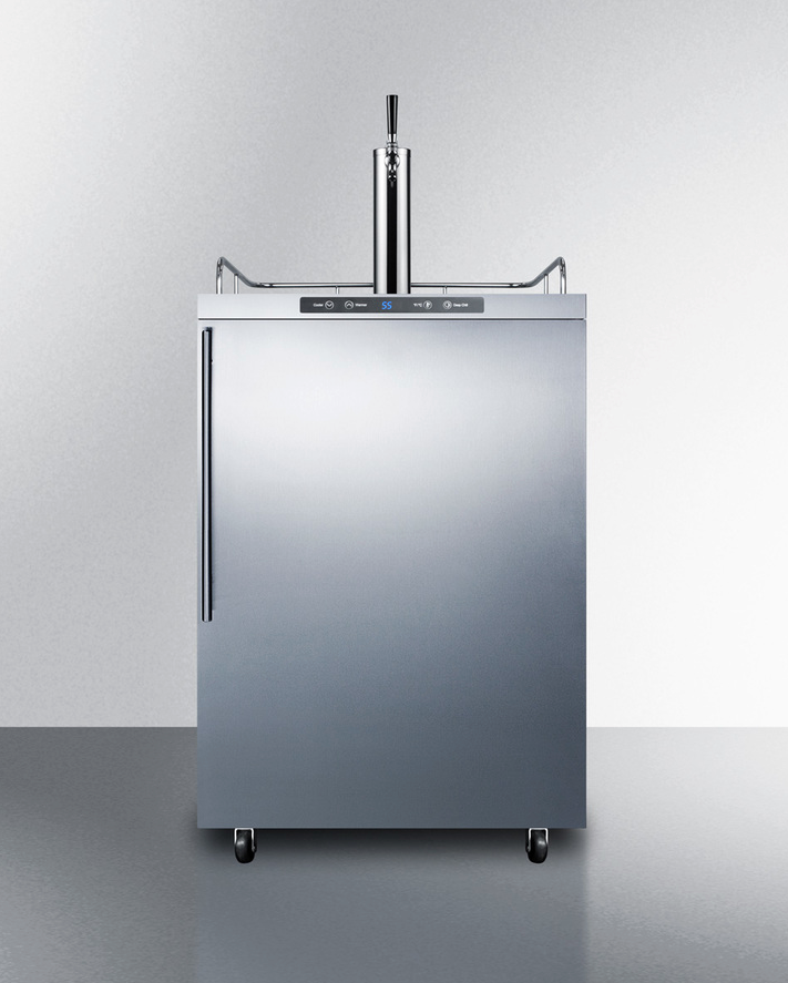 Summit 24" Wide Outdoor Kegerator Refrigerator Accessories Summit Appliance   