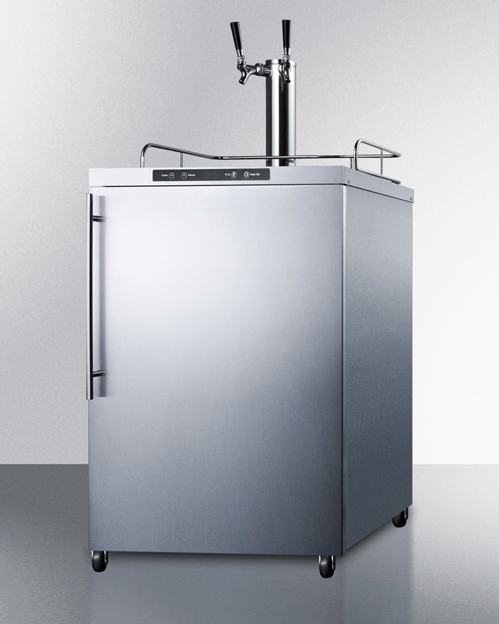 Summit 24" Wide Outdoor Kegerator Refrigerator Accessories Summit Appliance   