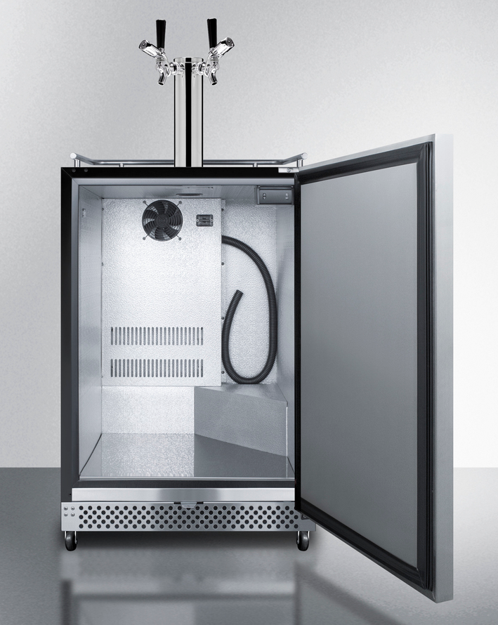 Summit 24" Wide Built-In Outdoor Kegerator with TapLocks Refrigerator Accessories Summit Appliance   