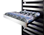 Summit 24" Wide Triple Zone Wine Cellar Refrigerator Accessories Summit Appliance   