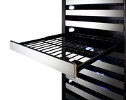 Summit 24" Wide Triple Zone Wine Cellar Refrigerator Accessories Summit Appliance   