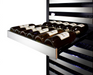 Summit 24" Wide Dual-Zone Wine Cellar Refrigerator Accessories Summit Appliance   