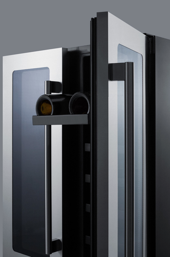 Summit 24" Built-In Wine/Beverage Center, ADA Compliant Refrigerator Accessories Summit Appliance   