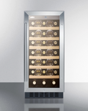 Summit 15" Wide Built-In Wine Cellar Refrigerator Accessories Summit Appliance   