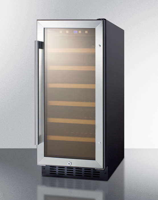 Summit 15" Wide Built-In Wine Cellar Refrigerator Accessories Summit Appliance   