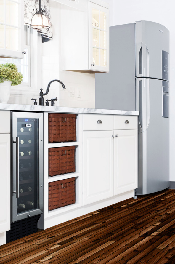 Summit 12" wide Built-In Wine Cellar Refrigerator Accessories Summit Appliance   