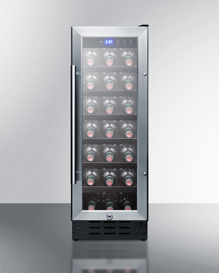 Summit 12" wide Built-In Wine Cellar Refrigerator Accessories Summit Appliance   