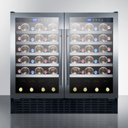 Summit 36" Wide Built-In Wine Cellar Refrigerator Accessories Summit Appliance   