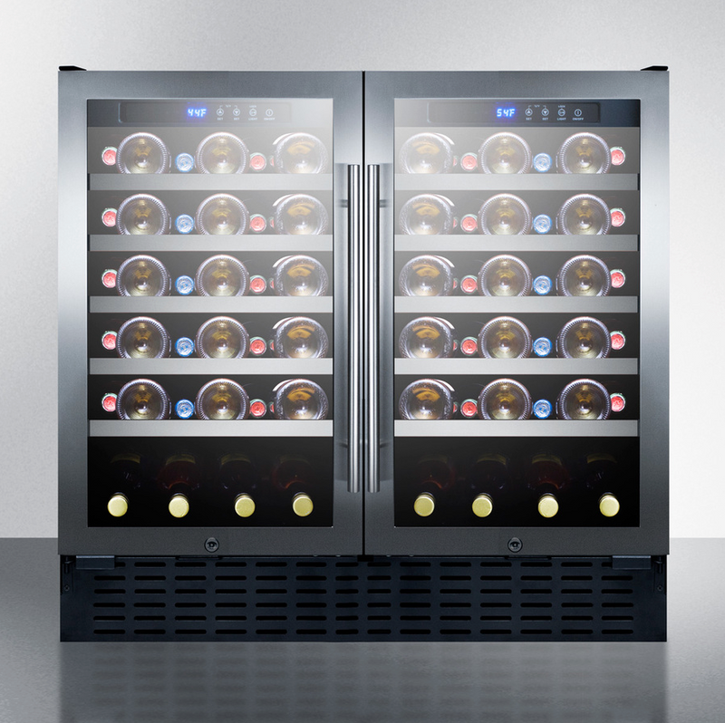 Summit 36" Wide Built-In Wine Cellar Refrigerator Accessories Summit Appliance   