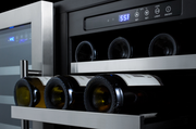 Summit 36" Wide Built-In Wine Cellar Refrigerator Accessories Summit Appliance   