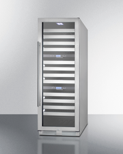 Summit 24" Wide Triple Zone Wine Cellar Refrigerator Accessories Summit Appliance   