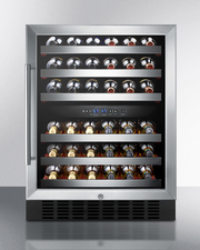 Summit 24" Wide Built-In Wine Cellar Refrigerator Accessories Summit Appliance   