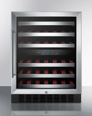 Summit 24" Wide Built-In Wine Cellar Refrigerator Accessories Summit Appliance   
