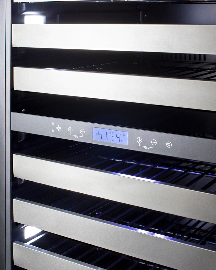 Summit 24" Wide Dual-Zone Wine Cellar Refrigerator Accessories Summit Appliance   
