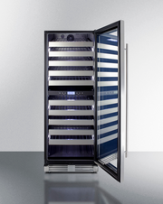 Summit 24" Wide Dual-Zone Wine Cellar Refrigerator Accessories Summit Appliance   
