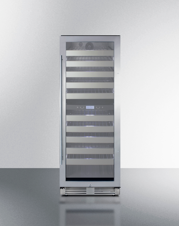 Summit 24" Wide Dual-Zone Wine Cellar Refrigerator Accessories Summit Appliance   