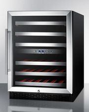 Summit 24" Wide Built-In Wine Cellar, ADA Compliant Refrigerator Accessories Summit Appliance   