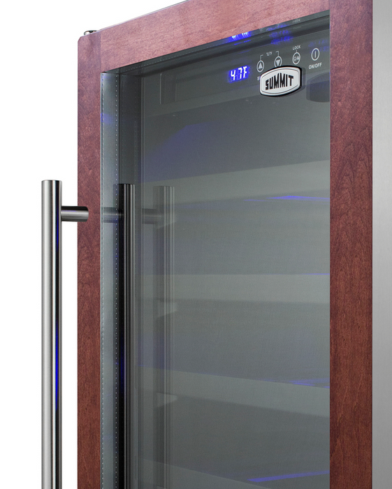 Summit 18" Wide Undercounter Wine Cellar (Panel Not Included) Refrigerator Accessories Summit Appliance   