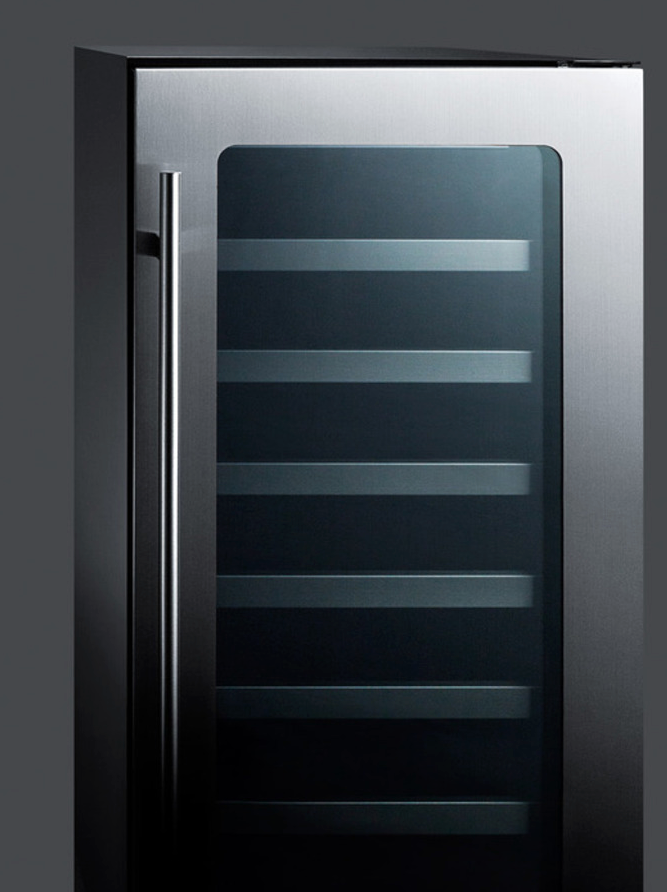 Summit 15" Wide Built-In Wine Cellar Refrigerator Accessories Summit Appliance   
