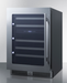 Summit 24" Wide Built-In Dual-Zone Wine Cellar Refrigerator Accessories Summit Appliance   