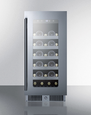 Summit 15" Wide Built-In Wine Cellar Refrigerator Accessories Summit Appliance   