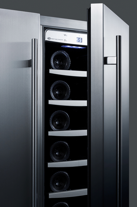 Summit 24" Wide Built-In Outdoor Wine/Beverage Center Refrigerator Accessories Summit Appliance   