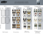 Summit 24" Wide Built-In Wine Cellar Refrigerator Accessories Summit Appliance   