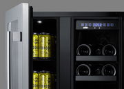 Summit 24" Built-In Wine/Beverage Center, ADA Compliant Refrigerator Accessories Summit Appliance   