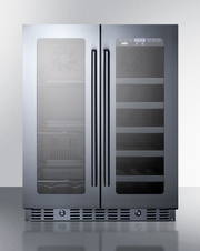 Summit 24" Built-In Wine/Beverage Center, ADA Compliant Refrigerator Accessories Summit Appliance   