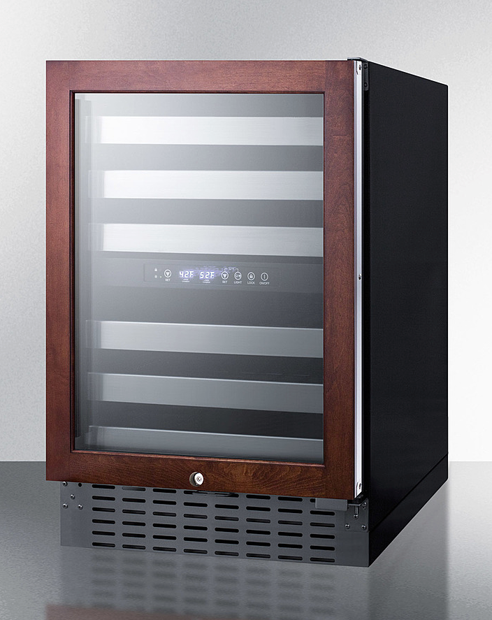 Summit 24" Wide Built-In Wine Cellar Refrigerator Accessories Summit Appliance   