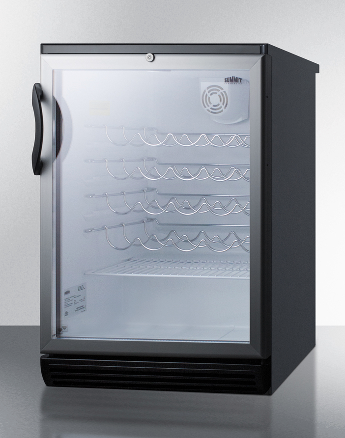 Summit 24" Wide Built-In Wine Cellar Refrigerator Accessories Summit Appliance   