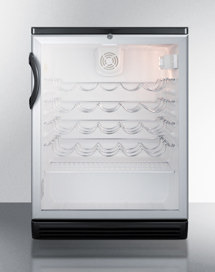 Summit 24" Wide Built-In Wine Cellar Refrigerator Accessories Summit Appliance   
