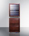 Summit 24" Wide Combination Dual-Zone Wine Cellar and 2-Drawer All-Refrigerator (Panels Not Included) Refrigerator Accessories Summit Appliance   