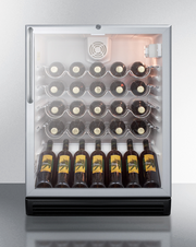 Summit 24" Wide Built-In Wine Cellar, ADA Compliant Refrigerator Accessories Summit Appliance   